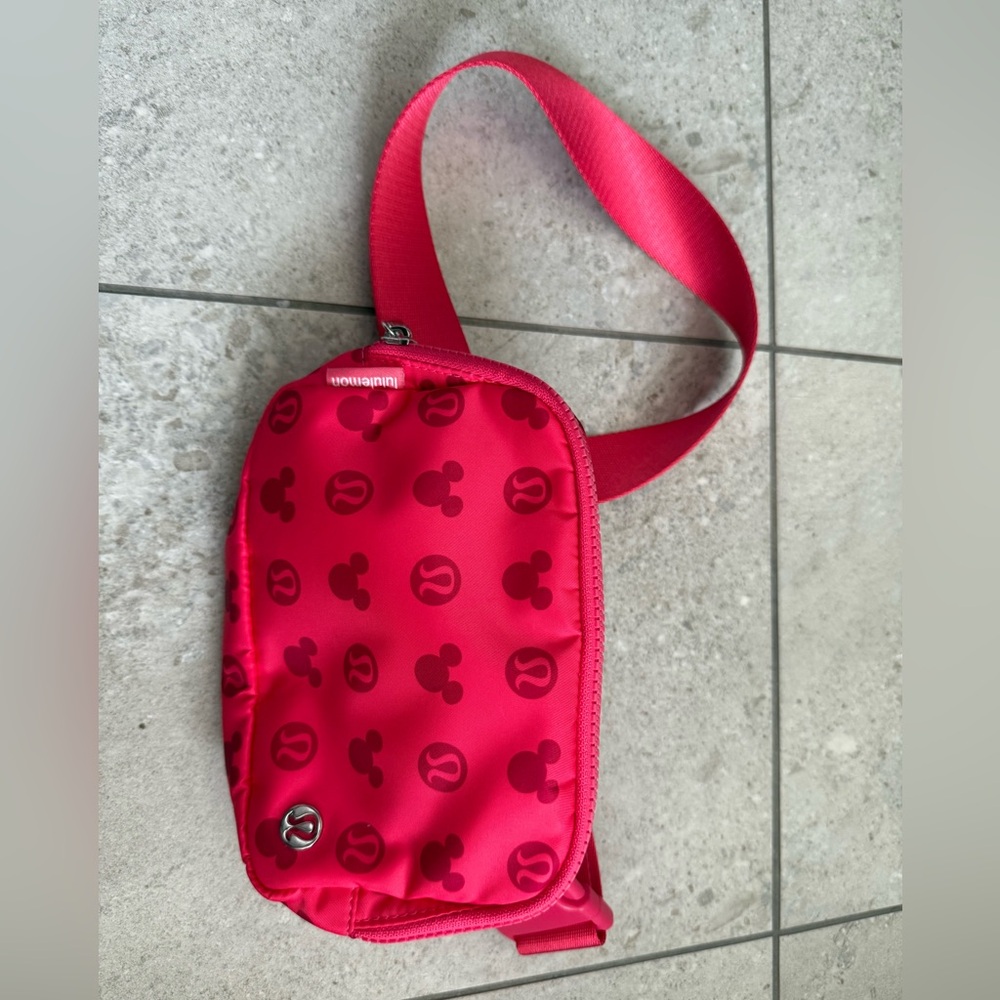 Lululemon X Disney Pink Mickey Mouse Belt Bag